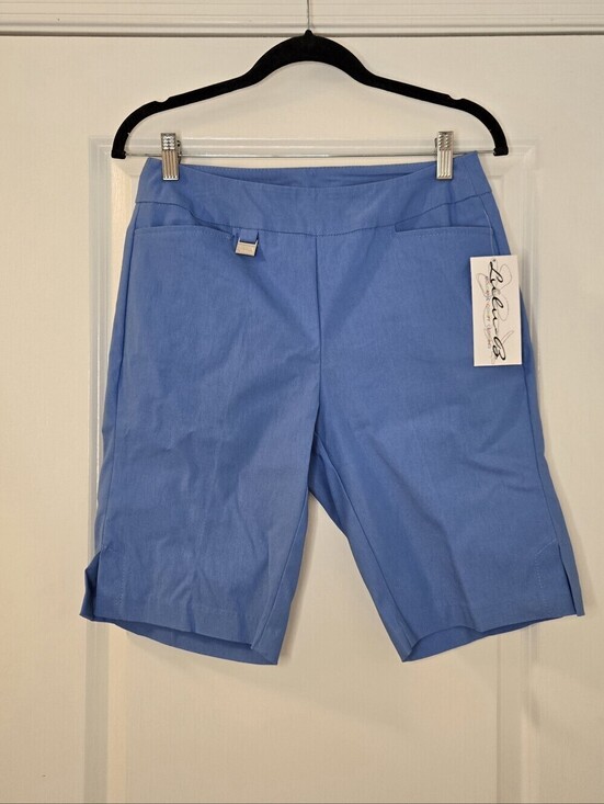Lulu-B Pants - Lulu-B Pull-on Flat Front Bermuda Shorts- Size 6 NWT